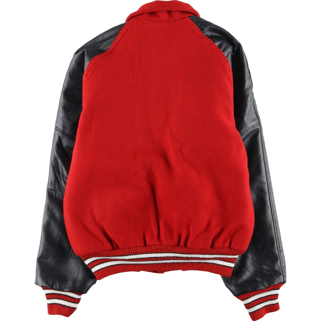 90'S NEFF Collared Wool Varsity Jacket Award Jacket Made in USA Men's S Vintage /eaa405780