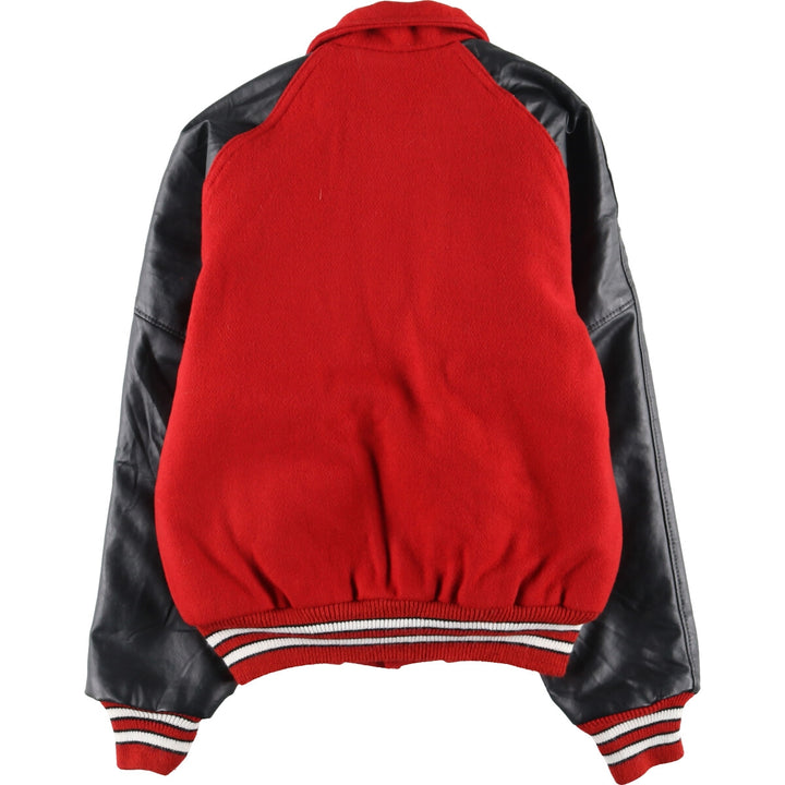 90'S NEFF Collared Wool Varsity Jacket Award Jacket Made in USA Men's S Vintage /eaa405780