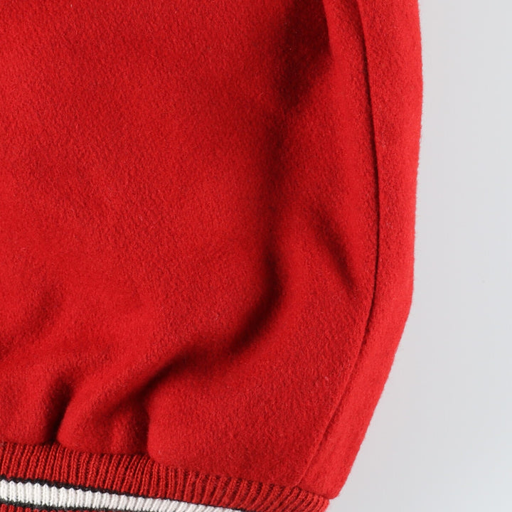 90'S NEFF Collared Wool Varsity Jacket Award Jacket Made in USA Men's S Vintage /eaa405780