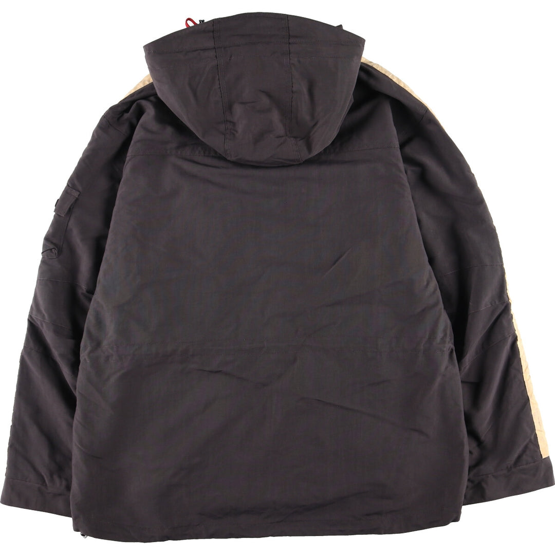 Vintage 90'S Tommy Hilfiger mountain parka, men's size L Nylon Charcoal Vintage Second Hand