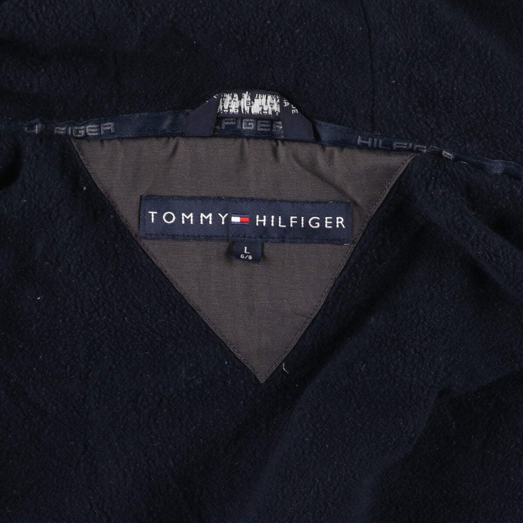 Vintage 90'S Tommy Hilfiger mountain parka, men's size L Nylon Charcoal Vintage Second Hand