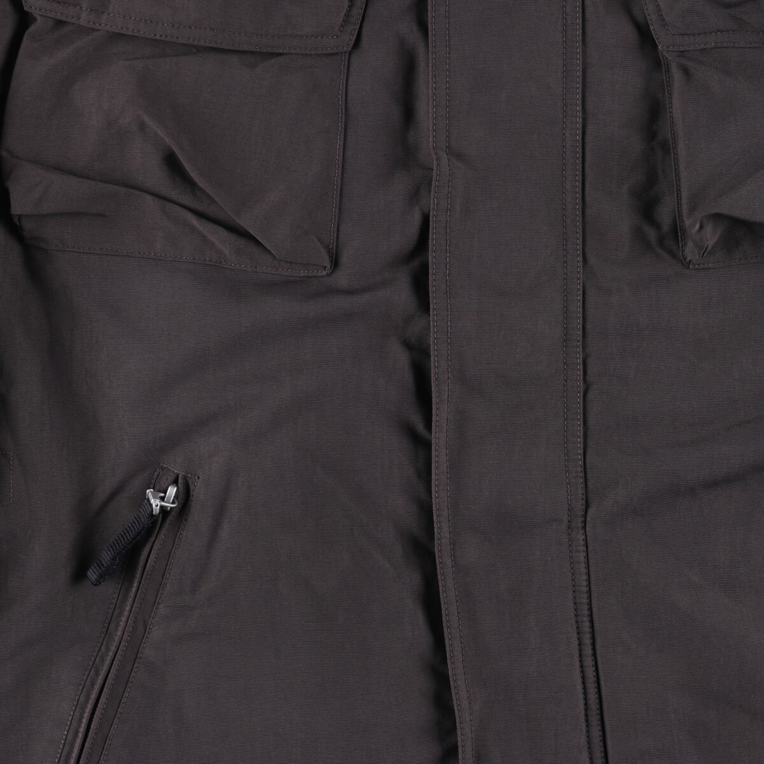 Vintage 90'S Tommy Hilfiger mountain parka, men's size L Nylon Charcoal Vintage Second Hand