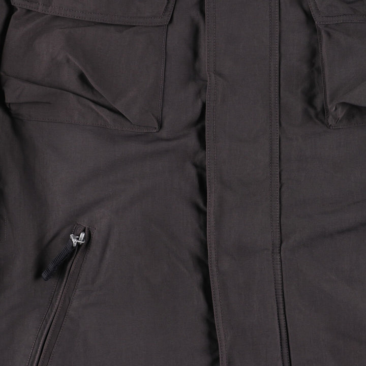 Vintage 90'S Tommy Hilfiger mountain parka, men's size L Nylon Charcoal Vintage Second Hand