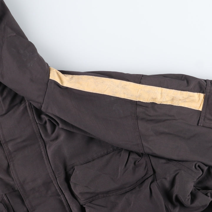 Vintage 90'S Tommy Hilfiger mountain parka, men's size L Nylon Charcoal Vintage Second Hand