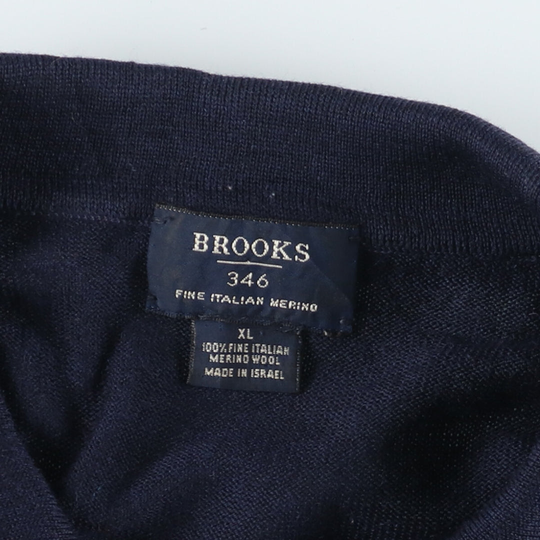 Brooks Brothers 346 Polo Knit Sweater Men's XL /eaa405941