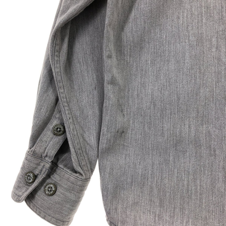 Harley-Davidson Back Logo Long Sleeve Cotton Shirt S /eaa405959