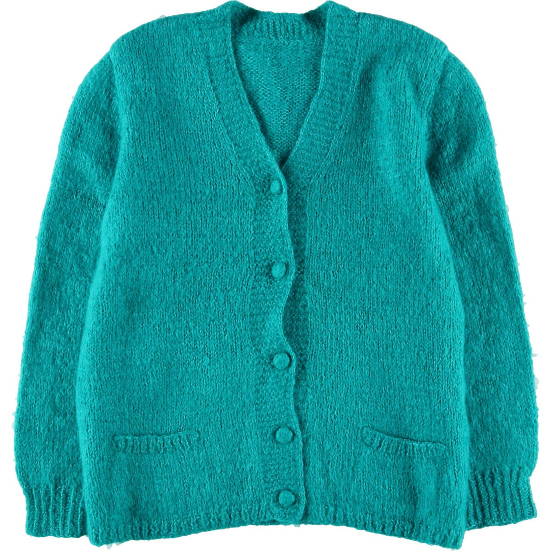 Wool knit cardigan, ladies' size L /eaa405964