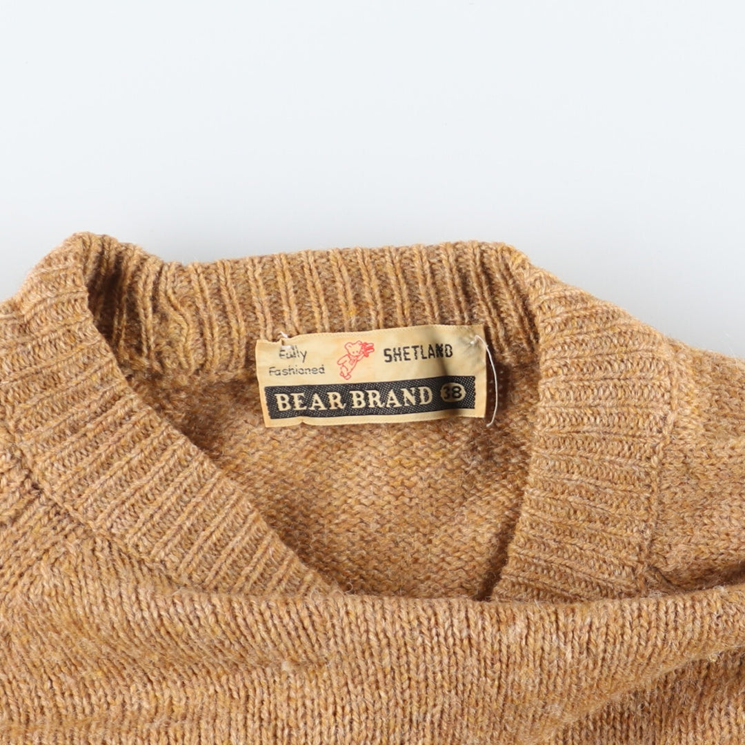 BEAR BRAND Wool Knit Sweater Women's L /eaa405980