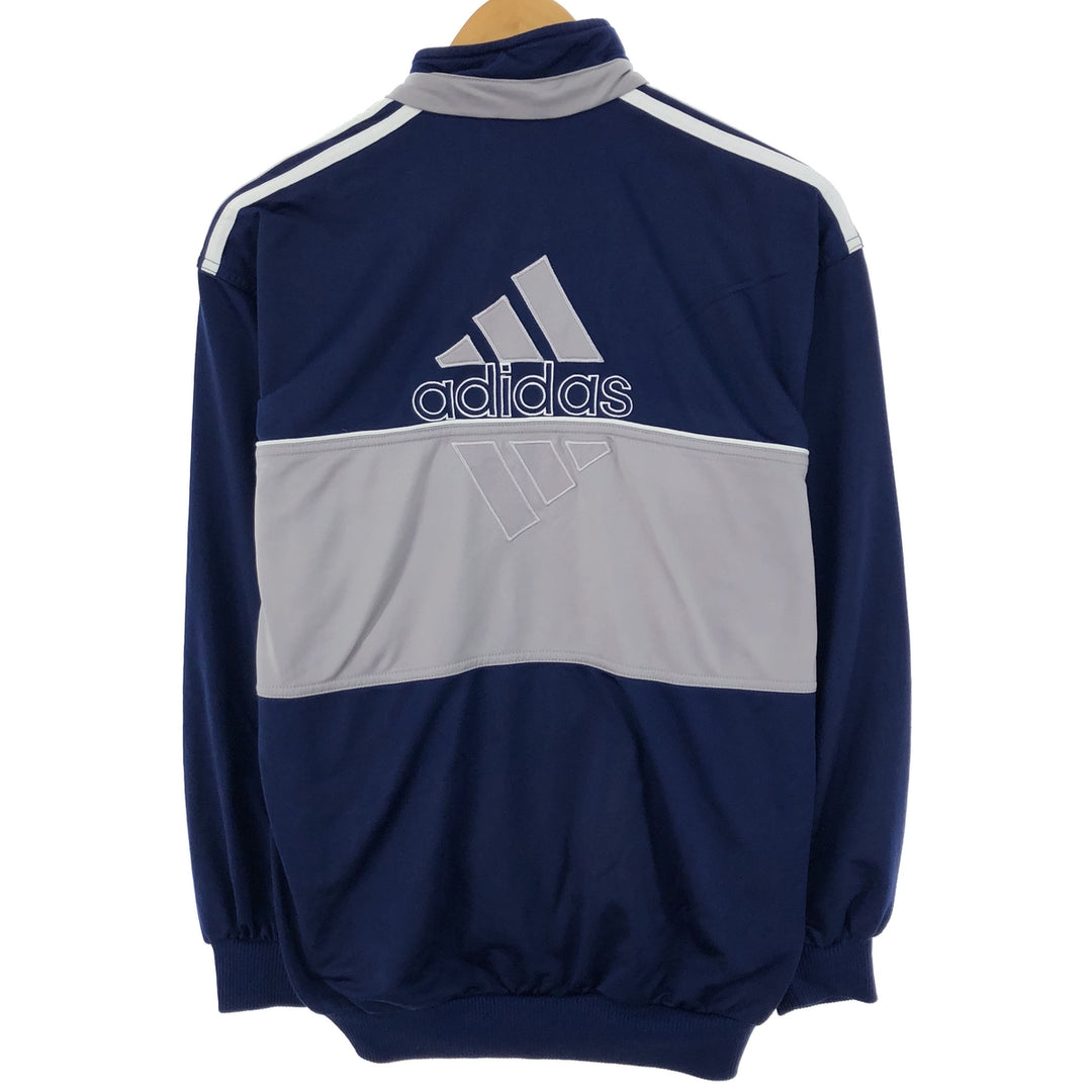 90'S Adidas Back Logo Jersey Track Jacket Men's S Vintage / eaa406011