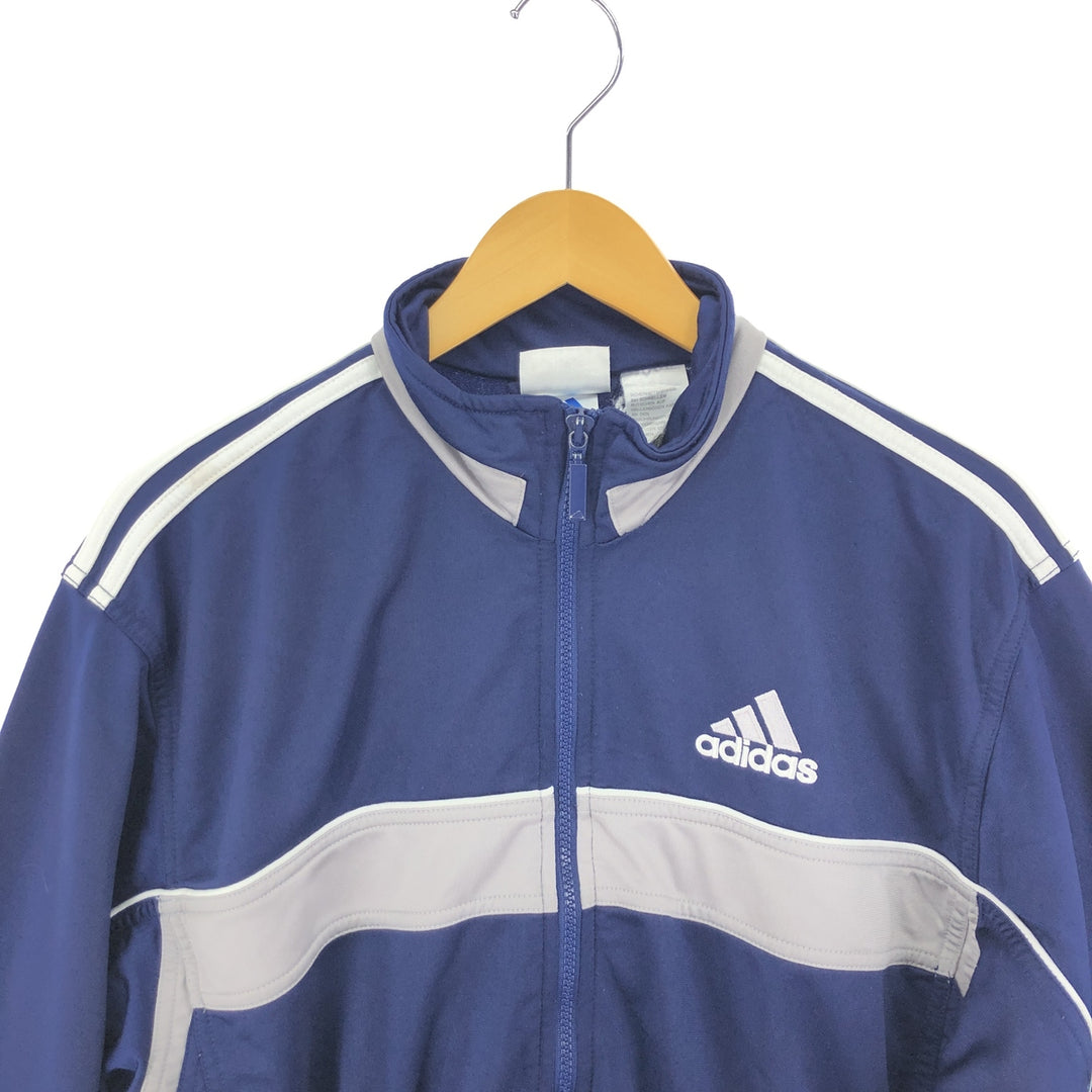 90'S Adidas Back Logo Jersey Track Jacket Men's S Vintage / eaa406011