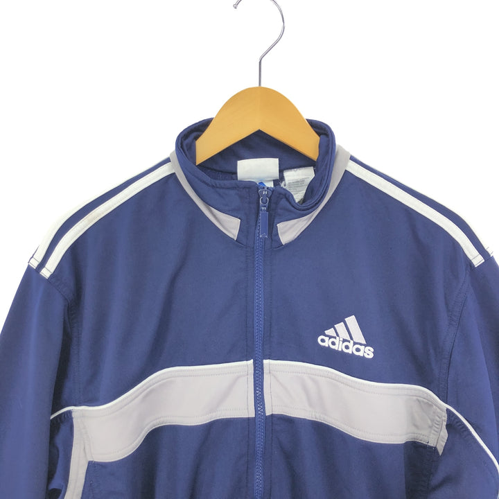 90'S Adidas Back Logo Jersey Track Jacket Men's S Vintage / eaa406011