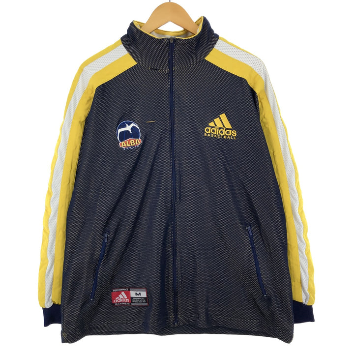 90'S Adidas Mesh Jersey Track Jacket Men's Medium Vintage /eaa406014