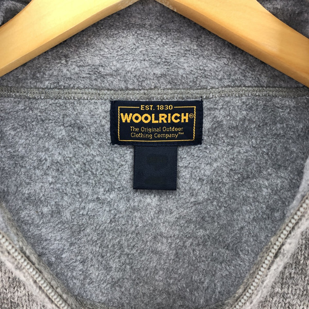 WOOLRICH Wool knit half zip sweater Men's L /eaa406302