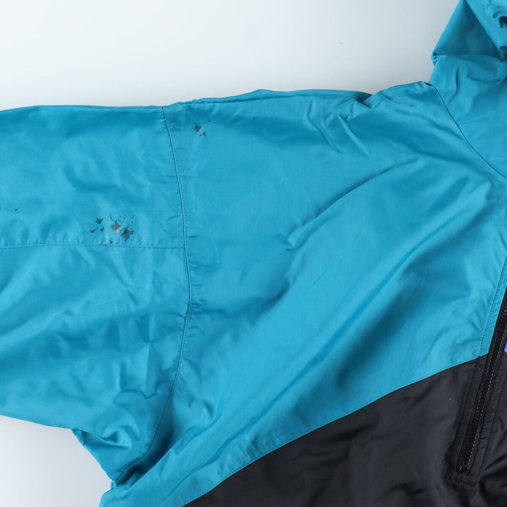 90'S Nike Silver Tag Half Zip Nylon Hoodie Men's L Vintage /eaa406437