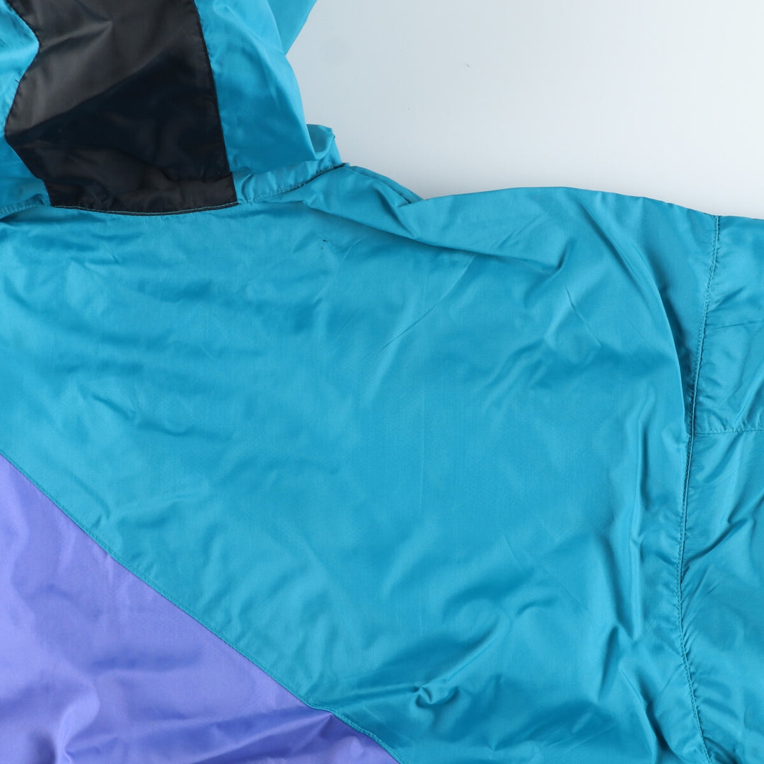 90'S Nike Silver Tag Half Zip Nylon Hoodie Men's L Vintage /eaa406437