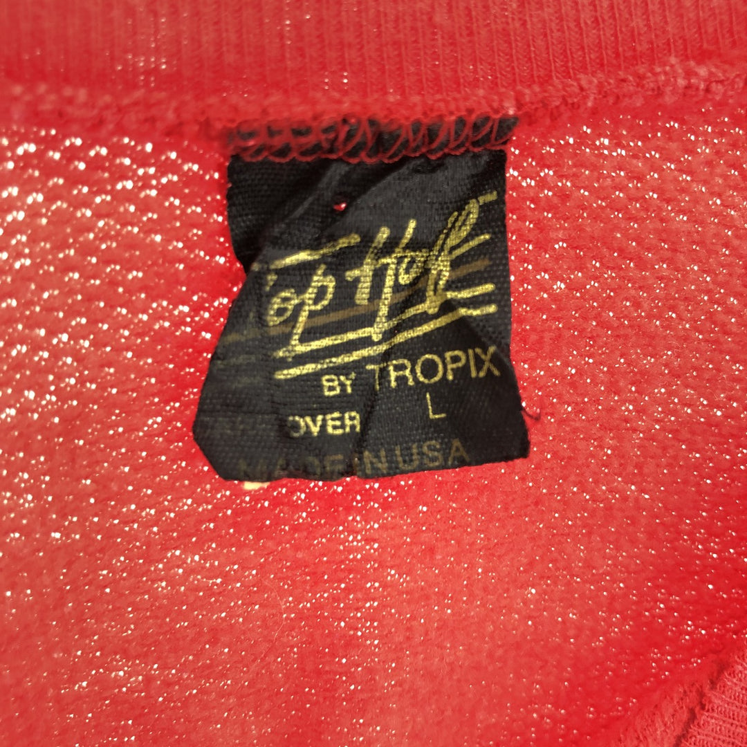 80'S TROPIX College Sweatshirt Trainer Made in USA Women's L Vintage /eaa406496