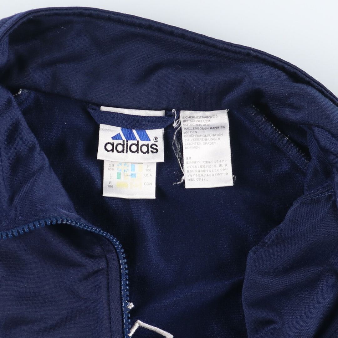 90'S Adidas Back Logo Jersey Track Jacket Men's L Vintage /eaa406499