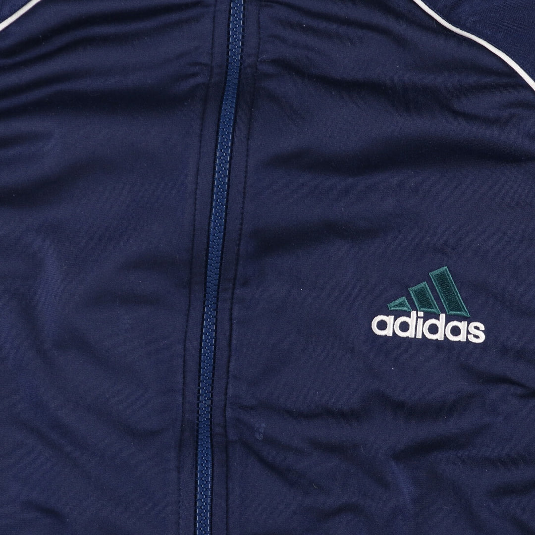 90'S Adidas Back Logo Jersey Track Jacket Men's L Vintage /eaa406499