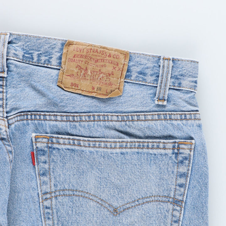 90'S Levi's 00501 0191 Straight Denim Pants Made in USA Men's W38 Vintage /eaa406502