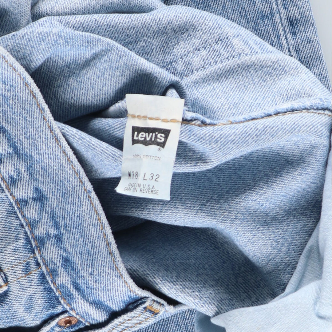 90'S Levi's 00501 0191 Straight Denim Pants Made in USA Men's W38 Vintage /eaa406502