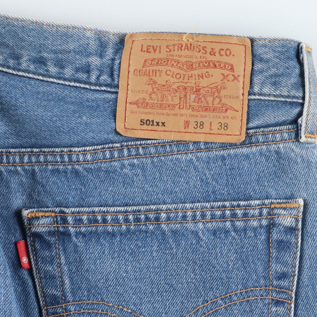 90'S Levi's 1501 0117 Straight Denim Pants Made in USA Men's W38 Vintage /eaa406507