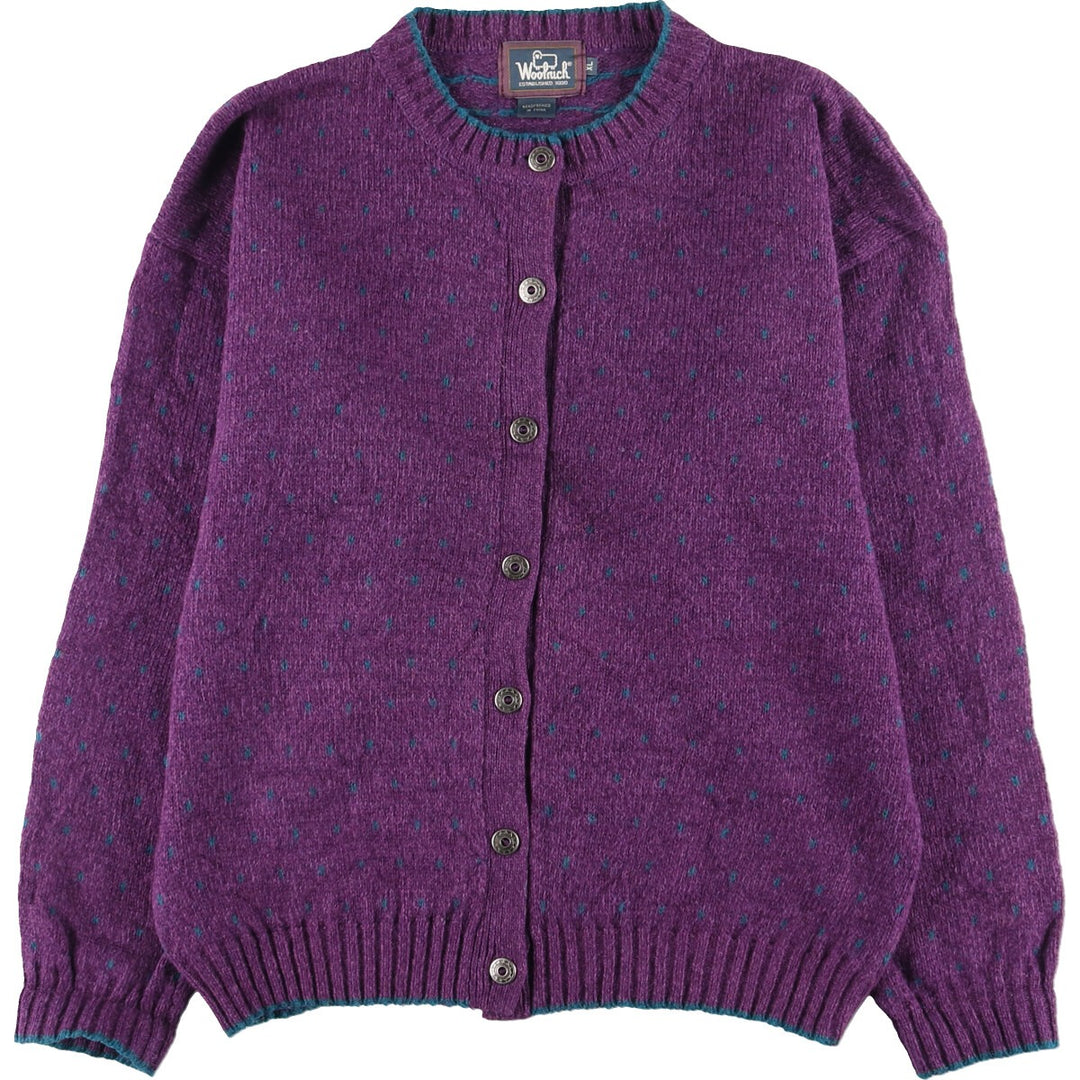 WOOLRICH Wool knit cardigan for women, XL [Eluru] /eaa406596