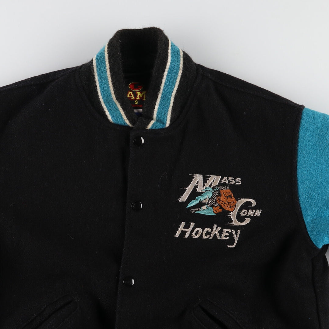 GAME Wool Stadium Jacket Award Jacket Varsity Jacket Made in USA Men's M /eaa406611
