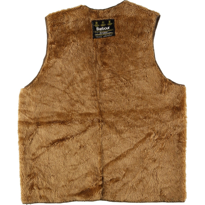 90'S Barbour PILE LINING pile liner vest made in England, men's XL, vintage /eaa406672