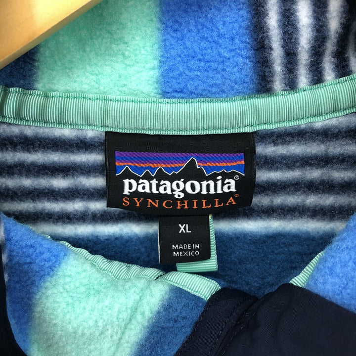 2010 onwards Patagonia SYNCHILLA Snap-T 25455SP17 fleece pullover women's XL /eaa406708