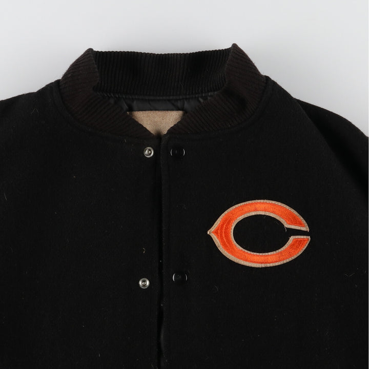 NFL CHICAGO BEARS Wool Varsity Jacket Award Jacket Varsity Jacket Men's XL /eaa406806