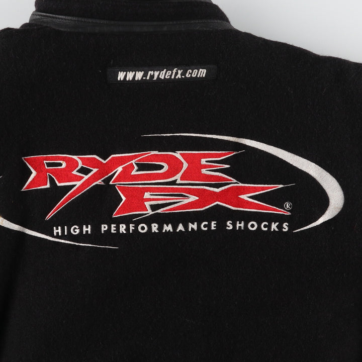 UNKNOWN Leather Sleeve Wool Varsity Jacket Award Jacket Varsity Jacket Made in Canada Men's L /eaa406807