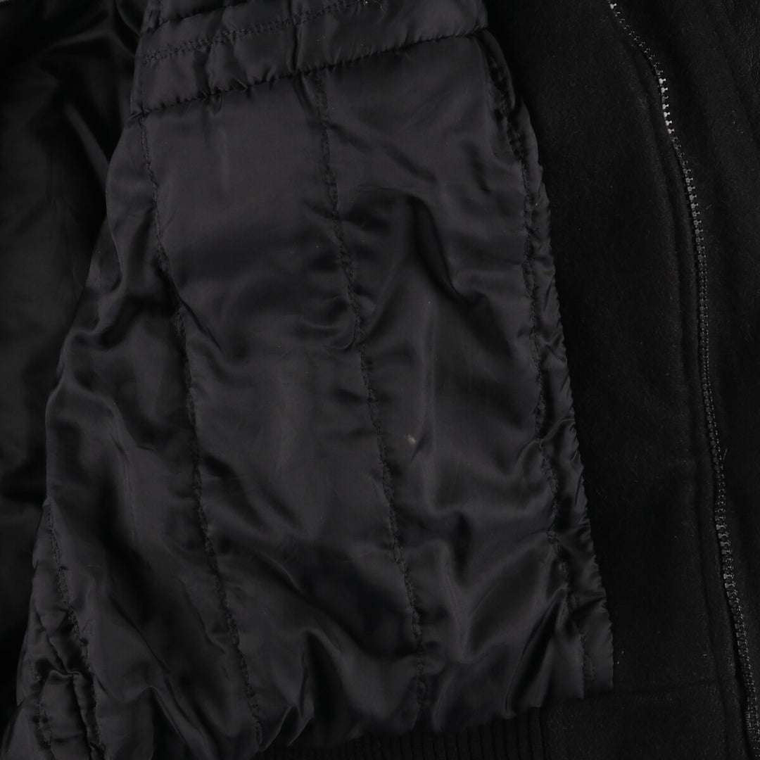 UNKNOWN Leather Sleeve Wool Varsity Jacket Award Jacket Varsity Jacket Made in Canada Men's L /eaa406807