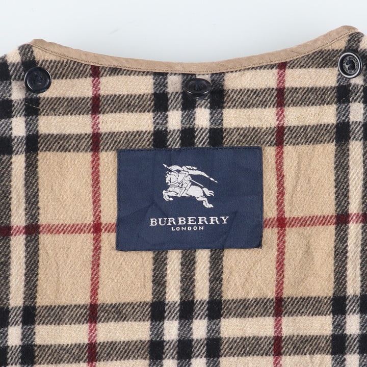 Burberry's LONDON Check Pattern Liner Vest Men's L /eaa406811