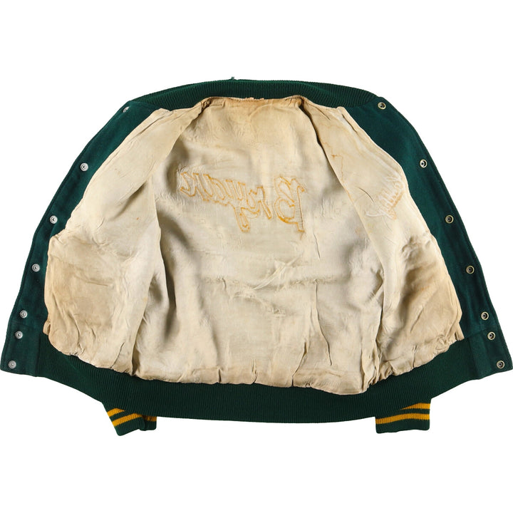 UNKNOWN Wool Stadium Jacket Award Jacket Varsity Jacket Men's L Vintage /eaa406819