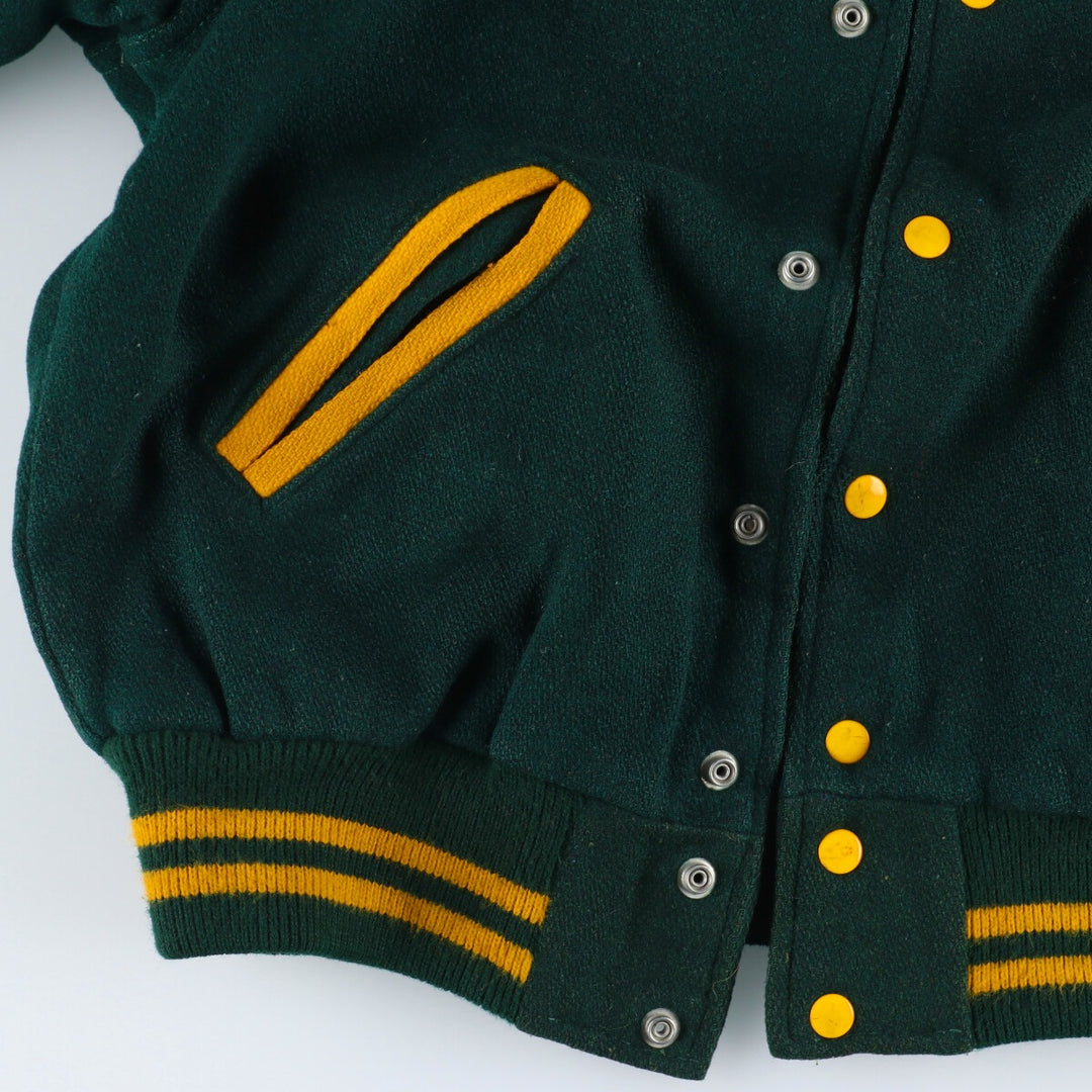 UNKNOWN Wool Stadium Jacket Award Jacket Varsity Jacket Men's L Vintage /eaa406819