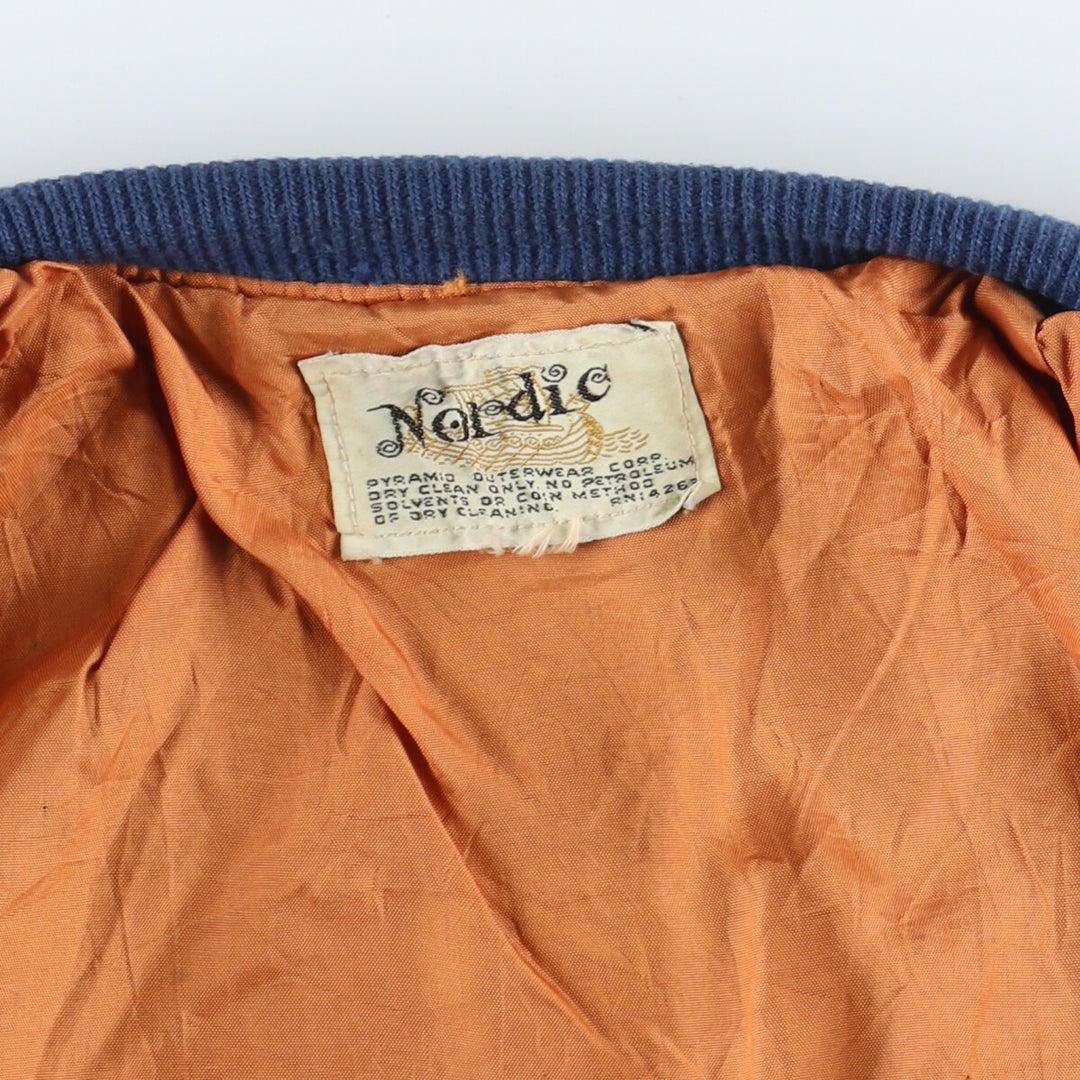 60s-70'S Nordic Wool Stadium Jacket Award Jacket Varsity Jacket Men's S Vintage /eaa406820