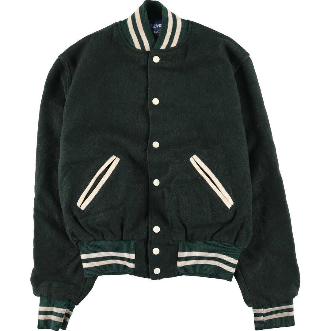 80'S Holloway Wool Stadium Jacket Award Jacket Varsity Jacket Made in USA Men's S Vintage /eaa406821