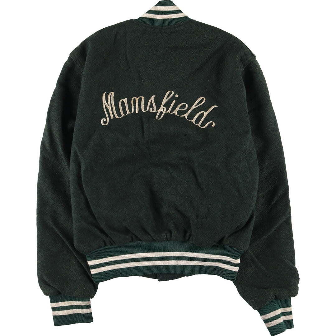 80'S Holloway Wool Stadium Jacket Award Jacket Varsity Jacket Made in USA Men's S Vintage /eaa406821