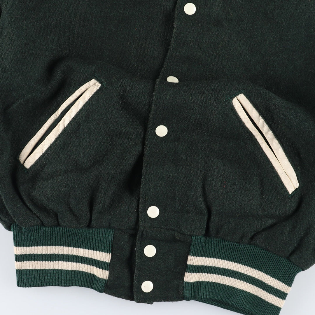 80'S Holloway Wool Stadium Jacket Award Jacket Varsity Jacket Made in USA Men's S Vintage /eaa406821