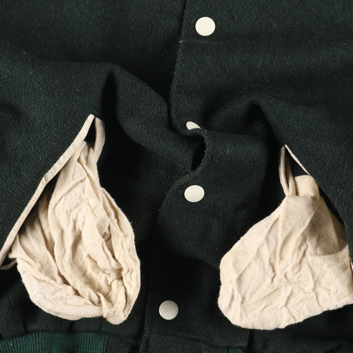 80'S Holloway Wool Stadium Jacket Award Jacket Varsity Jacket Made in USA Men's S Vintage /eaa406821