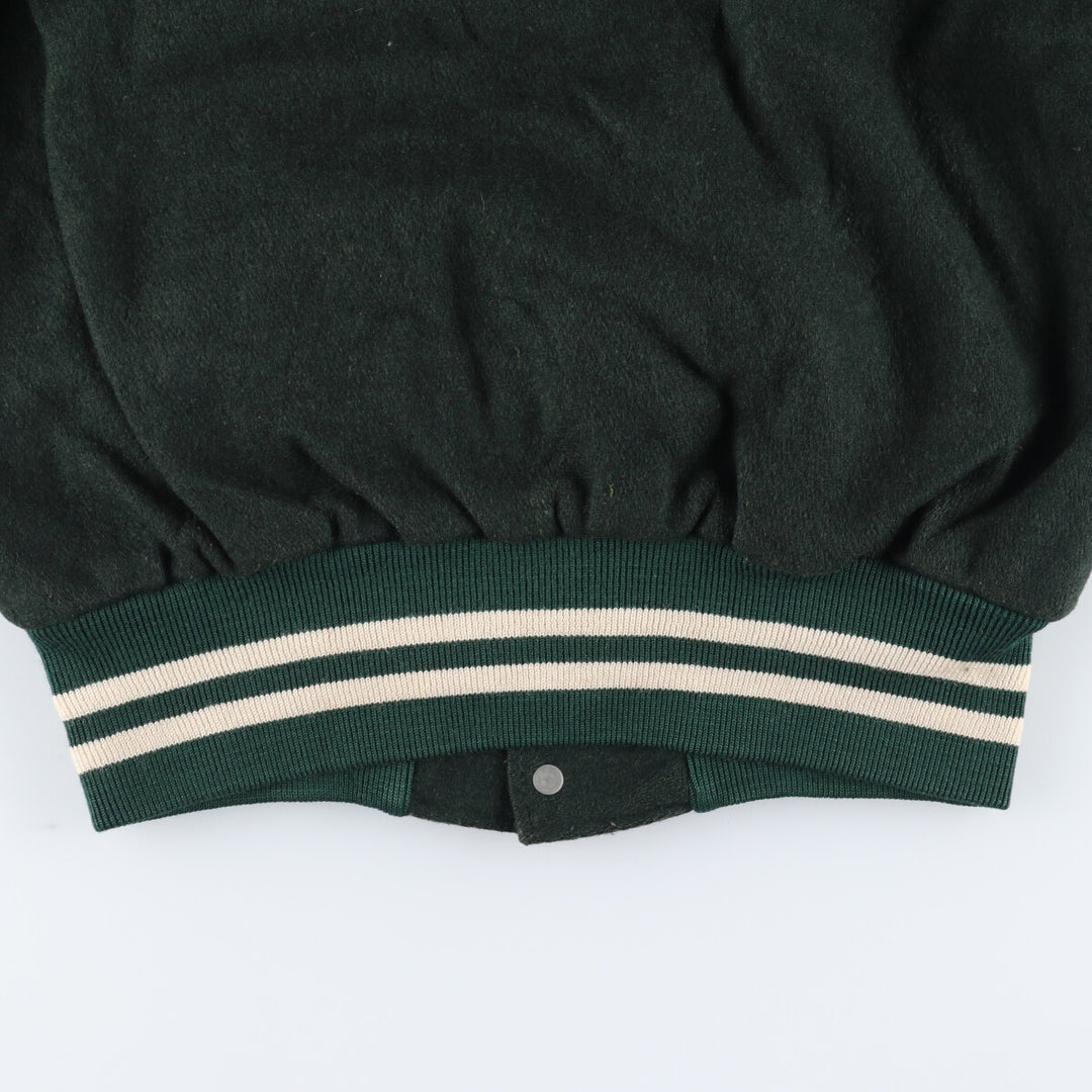 80'S Holloway Wool Stadium Jacket Award Jacket Varsity Jacket Made in USA Men's S Vintage /eaa406821