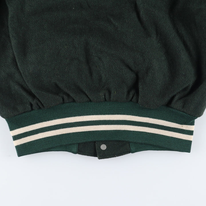 80'S Holloway Wool Stadium Jacket Award Jacket Varsity Jacket Made in USA Men's S Vintage /eaa406821