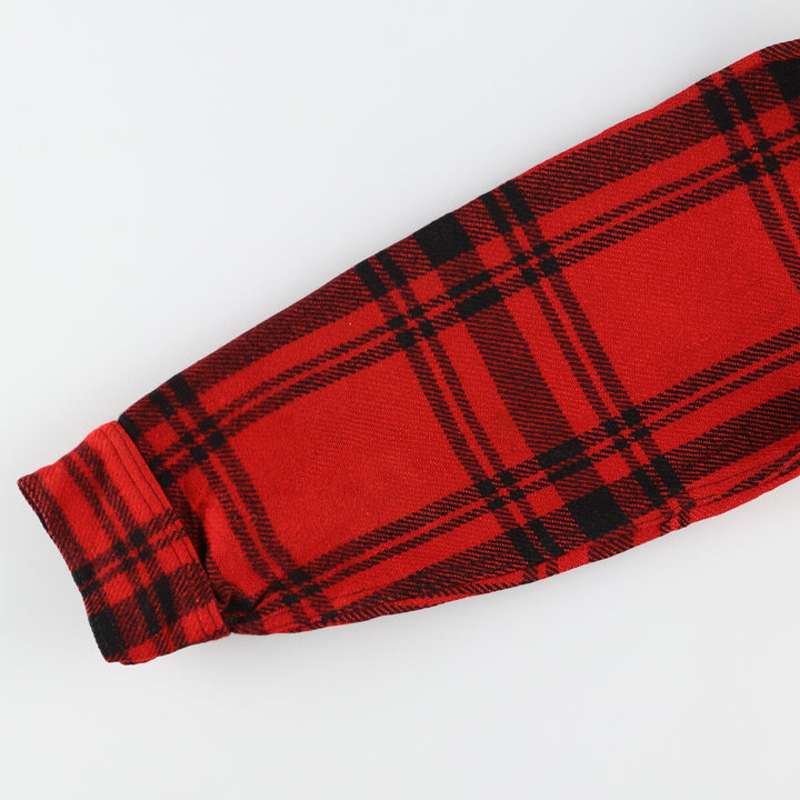 70'S BEMIDJI Check Pattern Wool Jacket Men's M Vintage /eaa406944