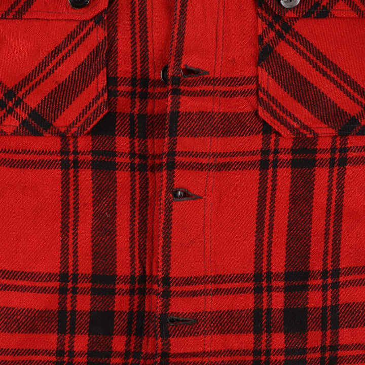 70'S BEMIDJI Check Pattern Wool Jacket Men's M Vintage /eaa406944