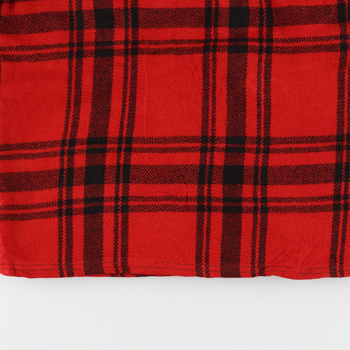 70'S BEMIDJI Check Pattern Wool Jacket Men's M Vintage /eaa406944