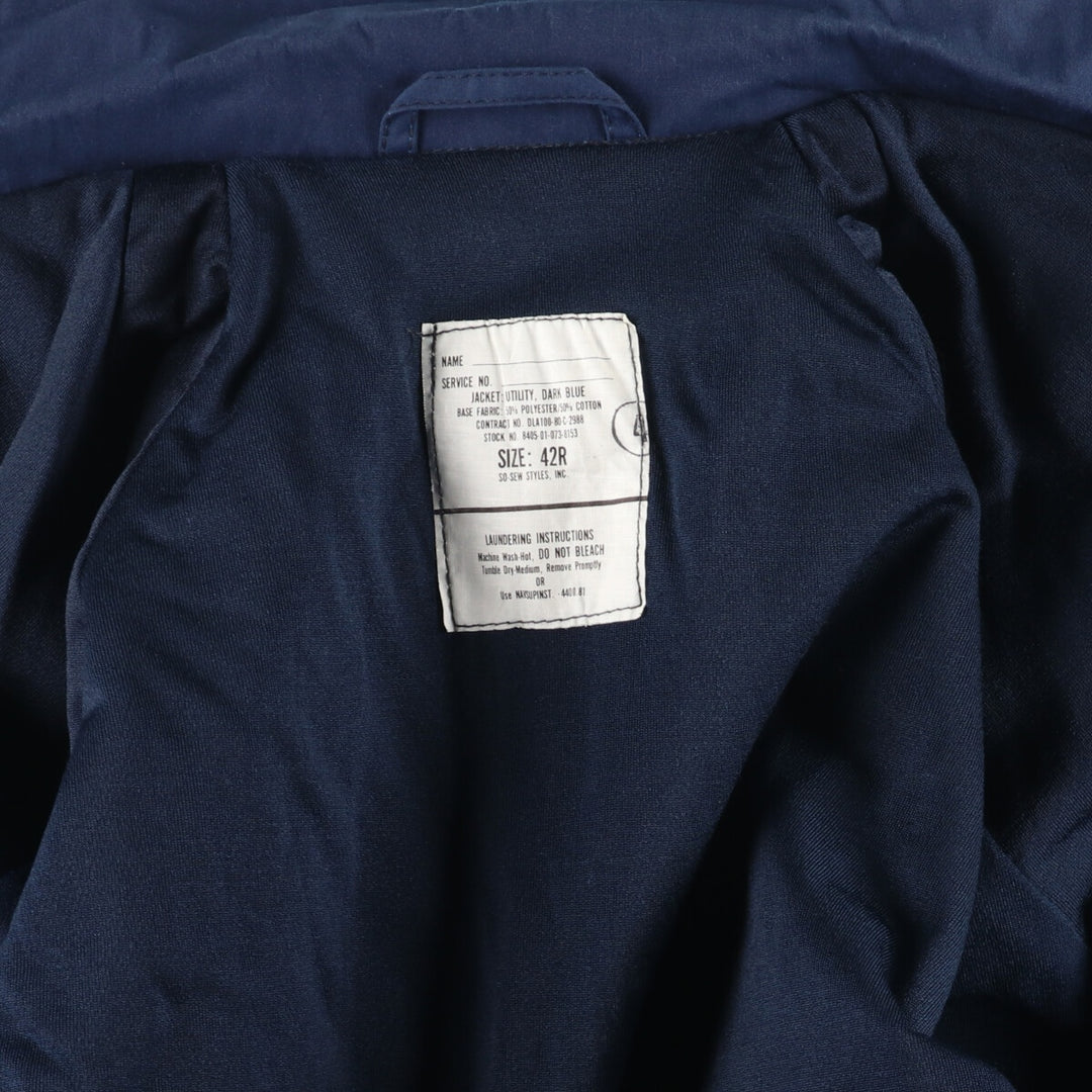 1980 delivery, genuine US military item, military utility jacket, made in USA, 42R, men's L, vintage /eaa406957
