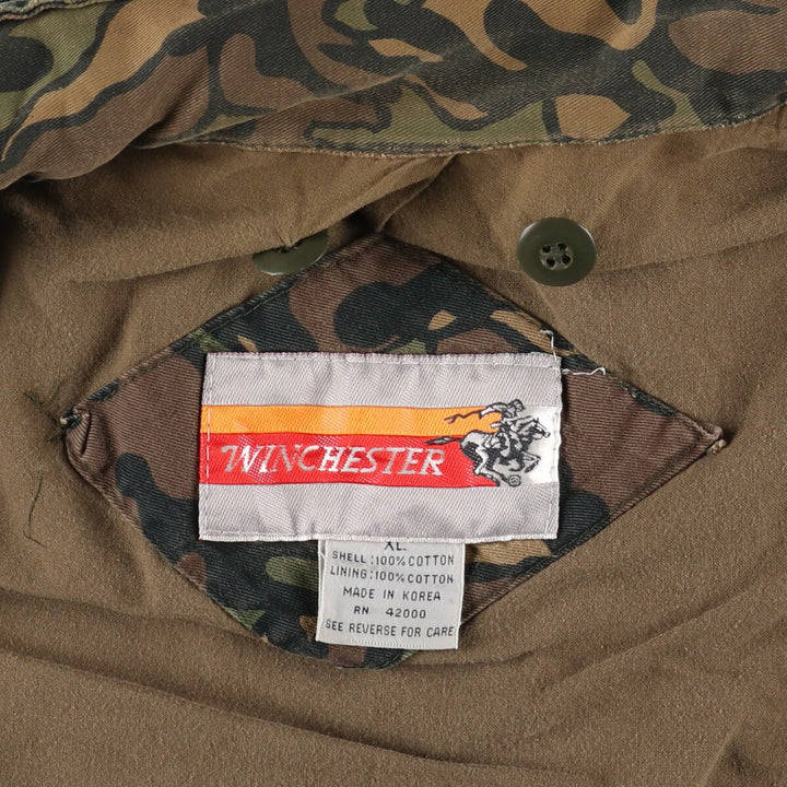 WINCHESTER M-65 Type Camouflage Pattern Military Field Jacket Men's XL /eaa406959