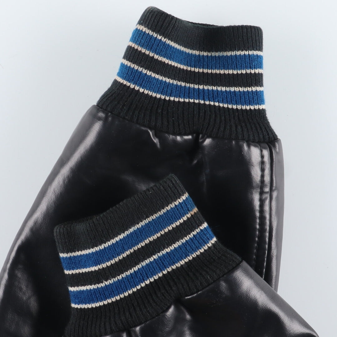 MAVERICK Leather Sleeve Wool Varsity Jacket Award Jacket Varsity Jacket Men's M /eaa406992