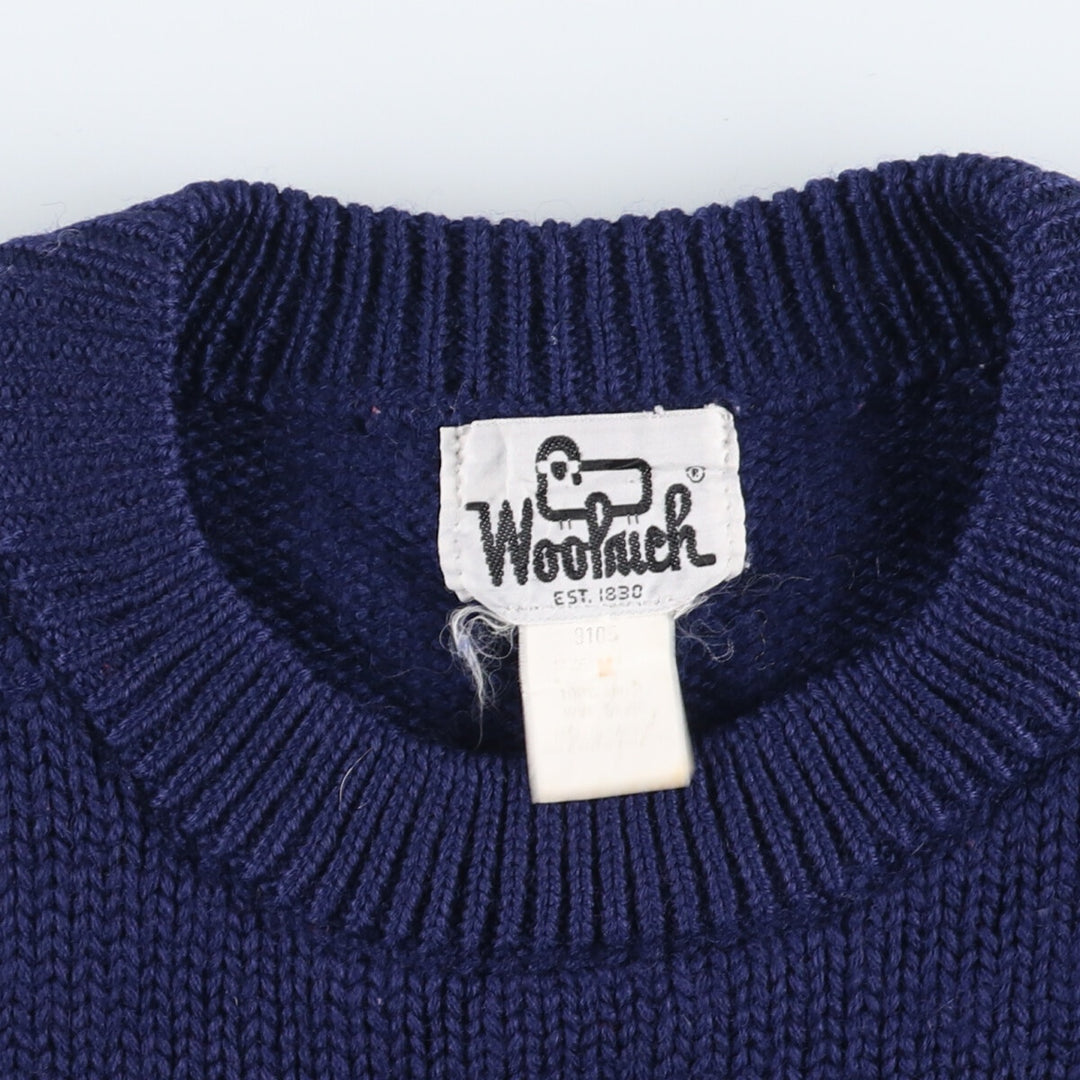 70'S WOOLRICH Wool knit sweater Men's M Vintage / eaa407039