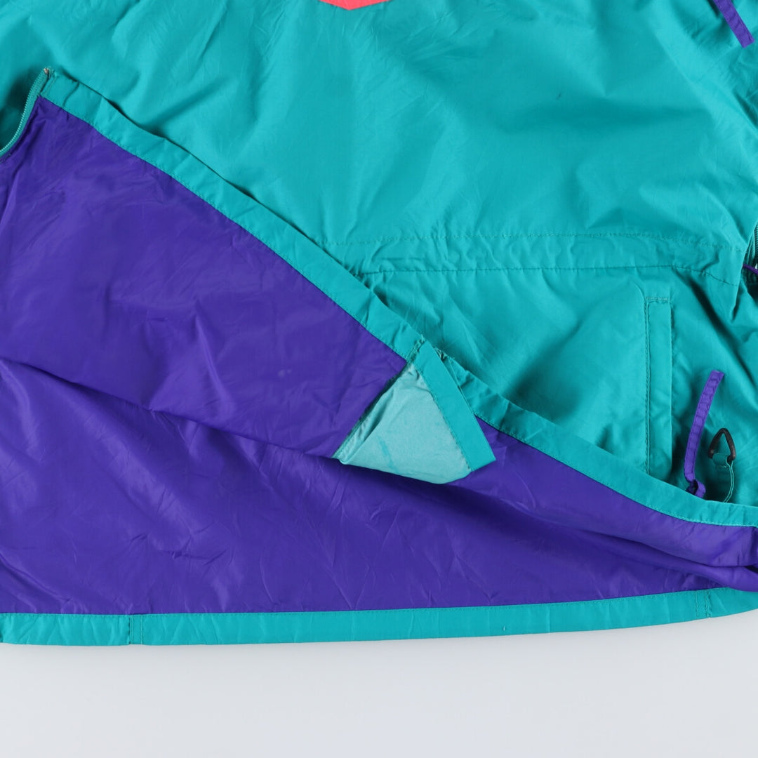 90'S Columbia Half Zip Nylon Pullover Men's L Vintage /eaa407058